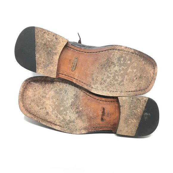 Mezlan Oxfords Shoes Size 10.5 Brown Full Ostrich main image 7